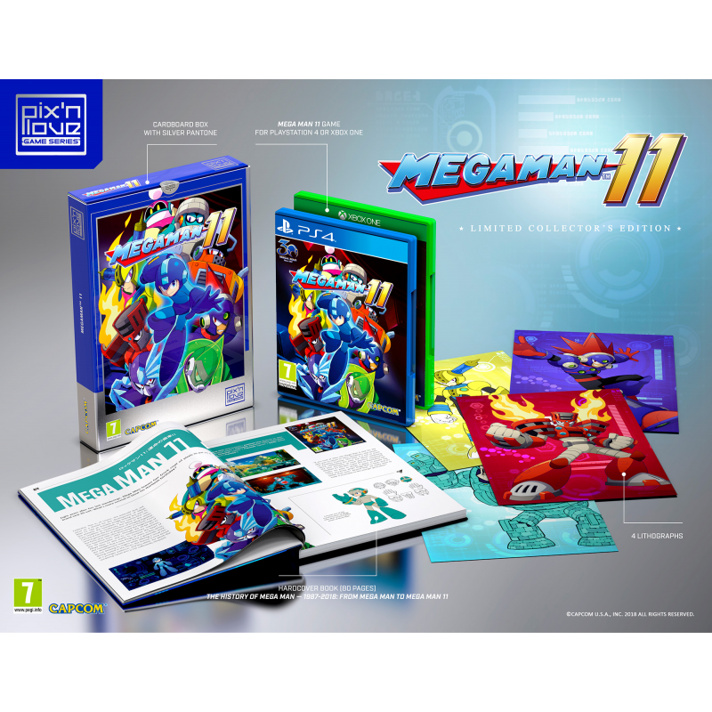 Mega Man 11 - Collector's Edition PS4 - Pix'n Love