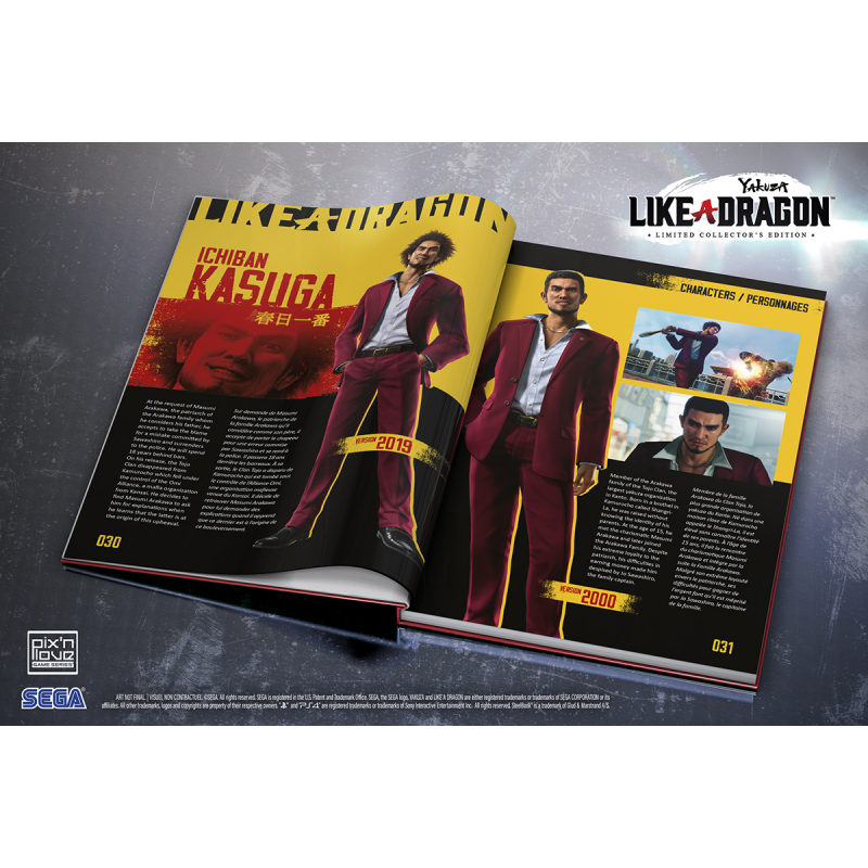 Yakuza: Like a Dragon - PS4 Limited Edition - Pix'n Love