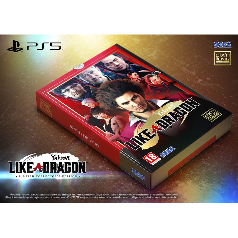 Yakuza: Like a Dragon Limited Collector's Edition PS5 w/ Artbook + 4  Lithographs