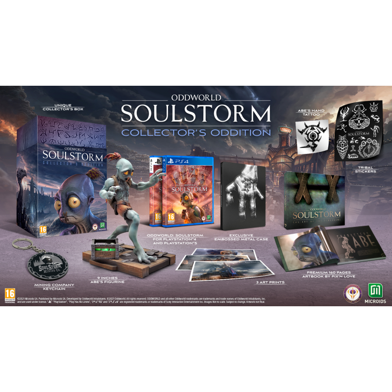 Oddworld Soulstorm – Collector's Oddition PS4™ - Pix'n Love
