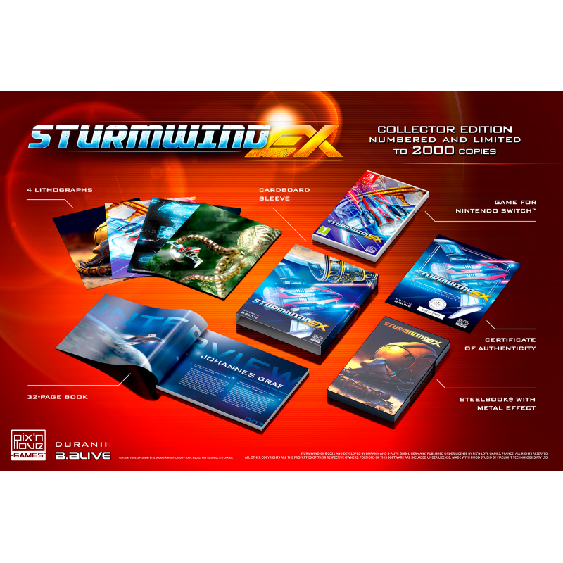 Sturmwind EX - Collector's Edition Switch - Pix'n Love