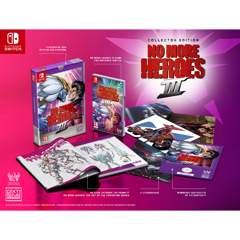 No More Heroes III - Collector Edition - Pix'n Love