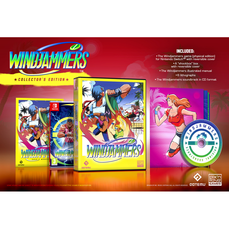 Windjammers - Collector's Edition Switch - Pix'n Love