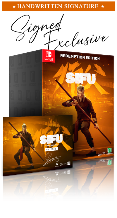 SIFU - Redemption Edition - Signed Exclusive Switch